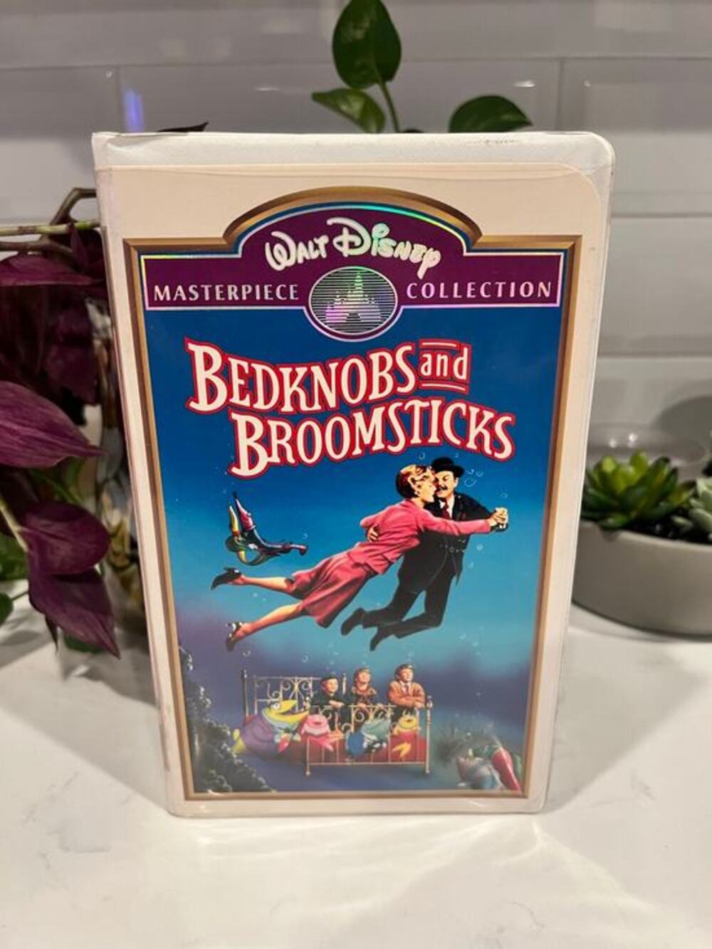 Vintage Disney Bedknobs and Broomsticks VHS with Insert